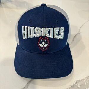 UCONN Cap - Navy and Gray
